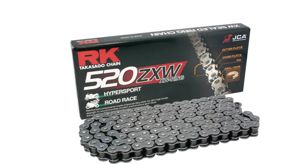Acquista Ora Rk Takasago Catena di Trasmissione 520ZXW-120 CLF 120 maglie