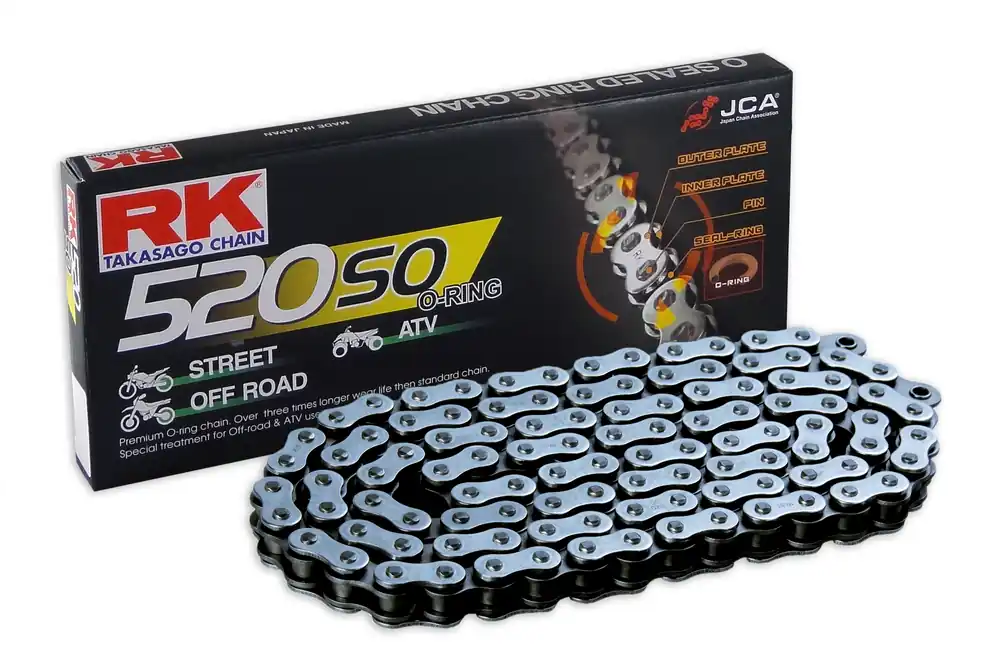 Rk Takasago Catena di Trasmissione 520SO-116 GOLD CLF 116 maglie Occasione Imperdibile