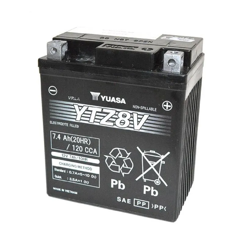 Yuasa YTZ8V Batteria moto precaricata sigillata Occasione Imperdibile