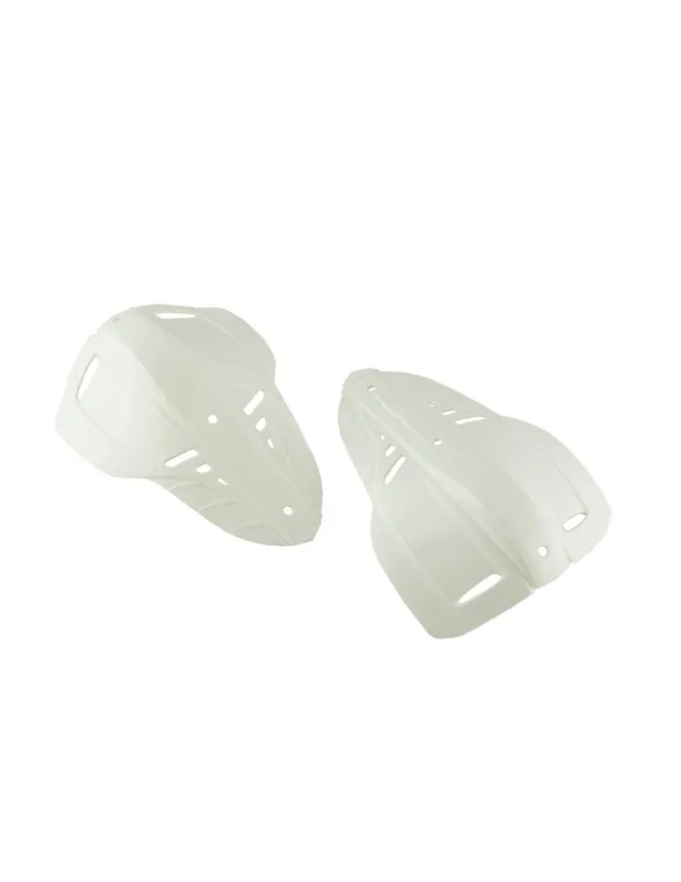 Ultima Occasione Plastiche paramani a ricambio di colore bianco (coppia)