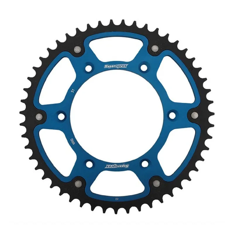 Supersprox Corona in alluminio STEALTH RST Blu Passo 520 51 denti Affare