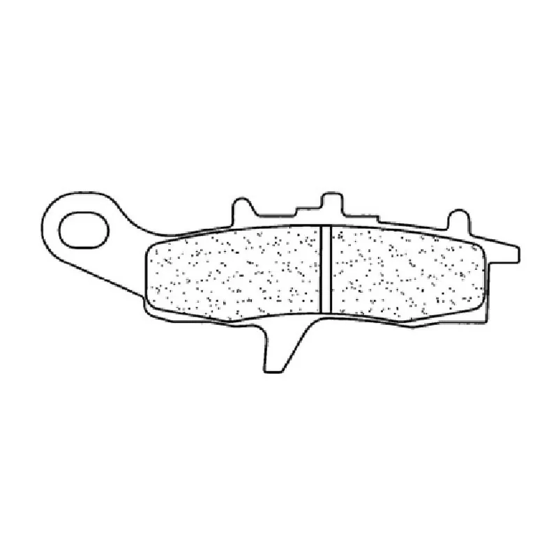 Ultime Pezzi Cl Brakes 1141ATV1 Pastiglie Freno KAWASAKI KFX R (KSF450) 450 CC 07/12