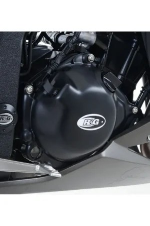 Ultimissimo Modello Kit 2 pezzi (ECC0139BK-ECC0140BK) - protezioni motore KAWA NINJA 300/250 '13-'17 / Z250 '13-'18 / Z300
