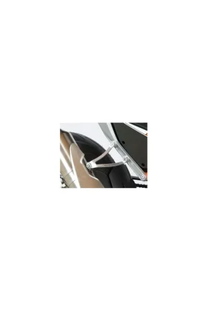 Acquista Ora Staffa Supporto Scarico E Pedana Sinistra (Kit Colore Argento) - Ktm 690 Duke '12 / 690 Duke R '13-