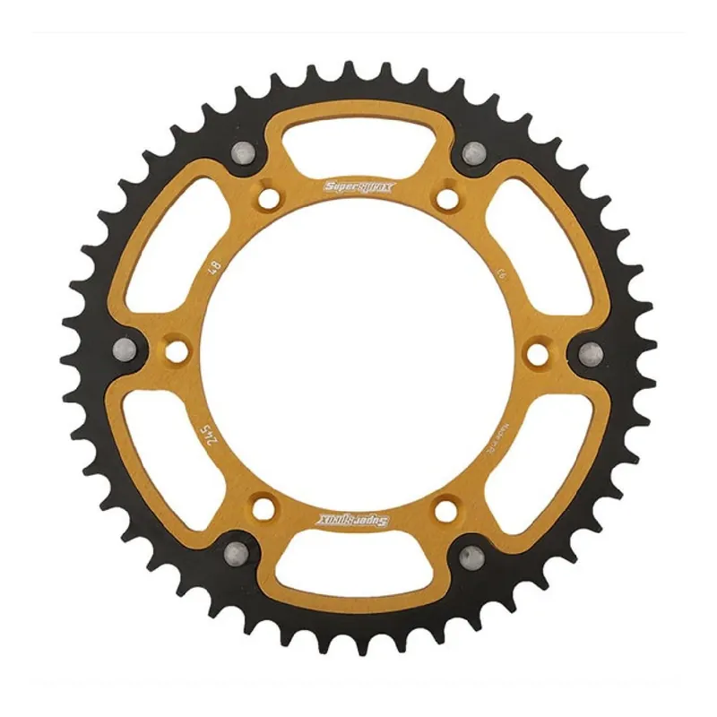 Soddisfatti O Rimborsati Supersprox Corona alluminio STEALTH RST ORO 520 48 denti YAMAHA WR 2T 125 98/02