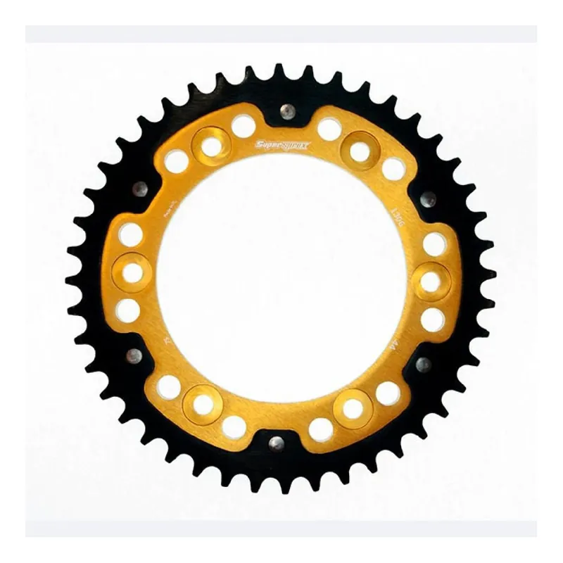 Supersprox Corona in alluminio STEALTH RST ORO Passo 530 44 denti Subito Disponibile