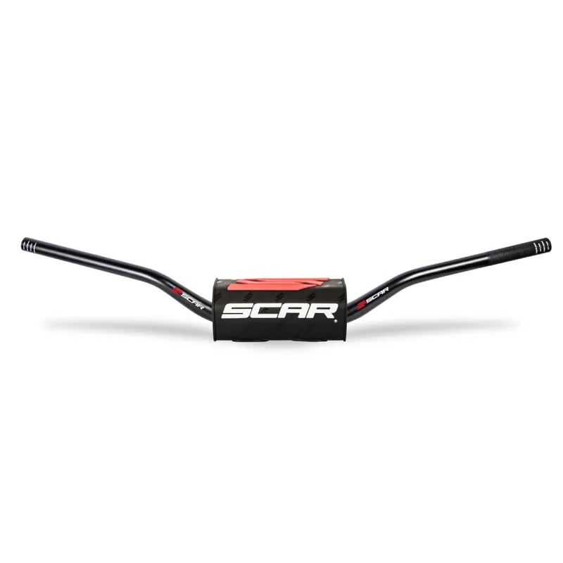 Prezzo Basso Manubrio Scar 28.6 mm O2 piega RC Mini 65/85 alta nero-nero